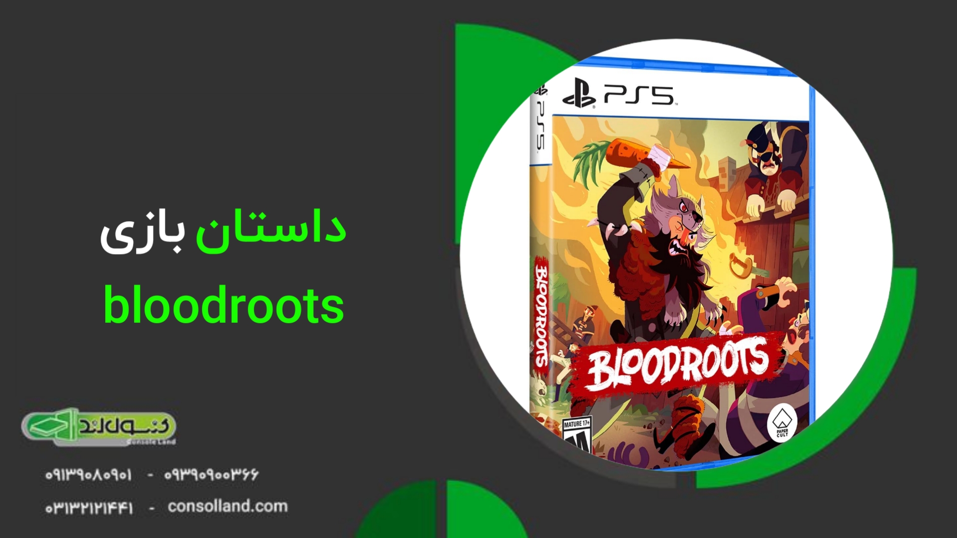 بازی bloodroots🔴: سفری به دنیای قهرمانان