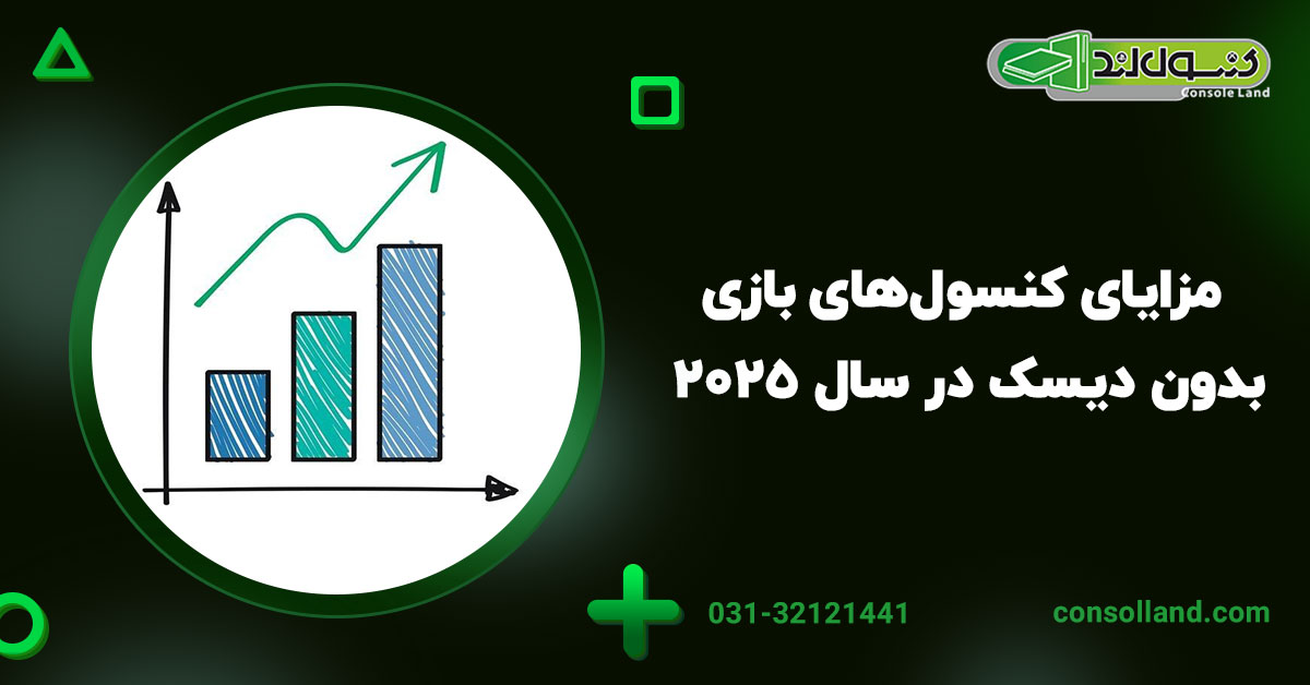 مزایای کنسول‌های بازی بدون دیسک در سال ۲۰۲۵