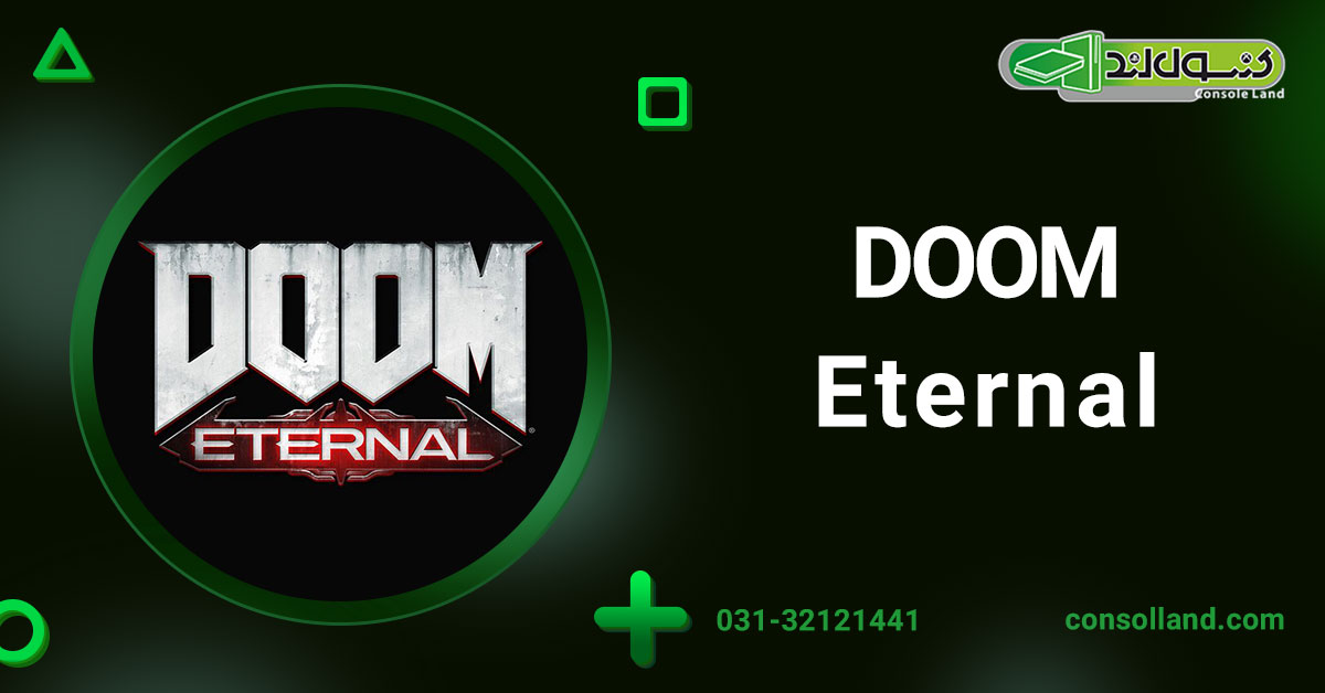 💥۳. DOOM Eternal – شوتر سریع و بی‌وقفه